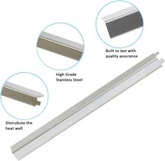 Universal Charbroil Grill Parts – Stainless Steel Burners & Heat Plates Set