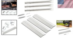 Adjustable Crossover Tube and Heat Shield Set for Oklahoma Joe’s Grill 15202029