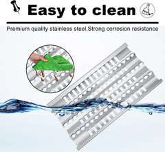 Grill Heat Plates Burner Radiant Tray Replacement Kit for DCS Cooking Systems