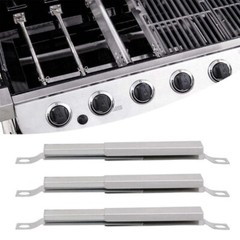 Stainless Steel Gas Grill Crossover Tube BBQ Parts Carryover Tube Replacements