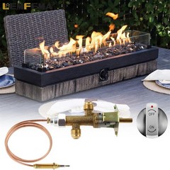 1Set 50000 BTU Low Pressure Fireplace Control Valve with Thermocouple Kit