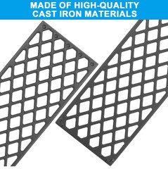 18″ Grill Grates Replacement Parts for Charbroil Performance 3-Burner Grill
