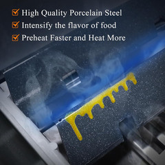 7635 Flavorizer Bars & 69785 Grill Burner Tube for Weber GS4 Spirit II 200 E-210