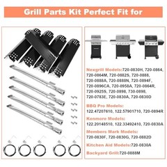 Grill Replacement Parts for Nexgrill 720-0888 720 Porcelain Steel 5 Burner