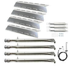 Grill Replacement Parts for Kenmore, Grill Burner, Heat Plate, Ignitor Crossover