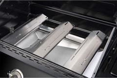 4 Pack Adjustable Grill Heat Plates, Extend from 11.75″ up to 21″ Length，Gas Gri
