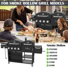Hiorucet BBQ Grill Grates Parts for Smoke Hollow PS9900, SH9916, 6500, 6800, SH5