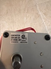 Gear Motor F26015-0001 22w Treager Pellet Grill Version 1 Fan Motor