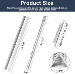 Criditpid Grill Replacement Parts for Charbroil 463242716 463257520 463242715 46