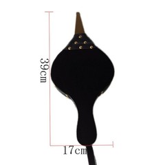 Increase airflow effortlessly with this manual bellows 39*17 cm black/brown