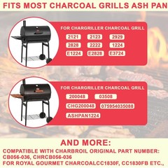 Adjustable Ash Pan Replacement Parts for Char-griller