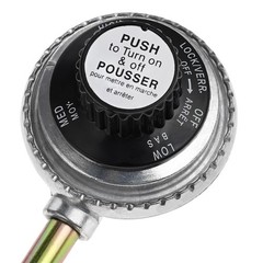 29103224A BBQ Regulator Control Valve W/1LB Adapter For Char Broil Grill2Go 2012