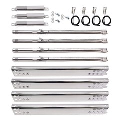 Grill Heat Plate Shields Burner Carryover Tube Igniters Parts For Charbroil 4PK