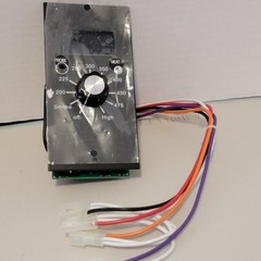 Smoker Grill Temperature Control Board Knob PCB With Wires Probe Connectors