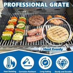 4 Burner Grill Replacement Parts Kit for Nexgrill, Kenmore, Master Forge, BHG