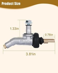 Main Burner Control Valve Manifold for Weber Genesis 300 Series (2011-2016) and