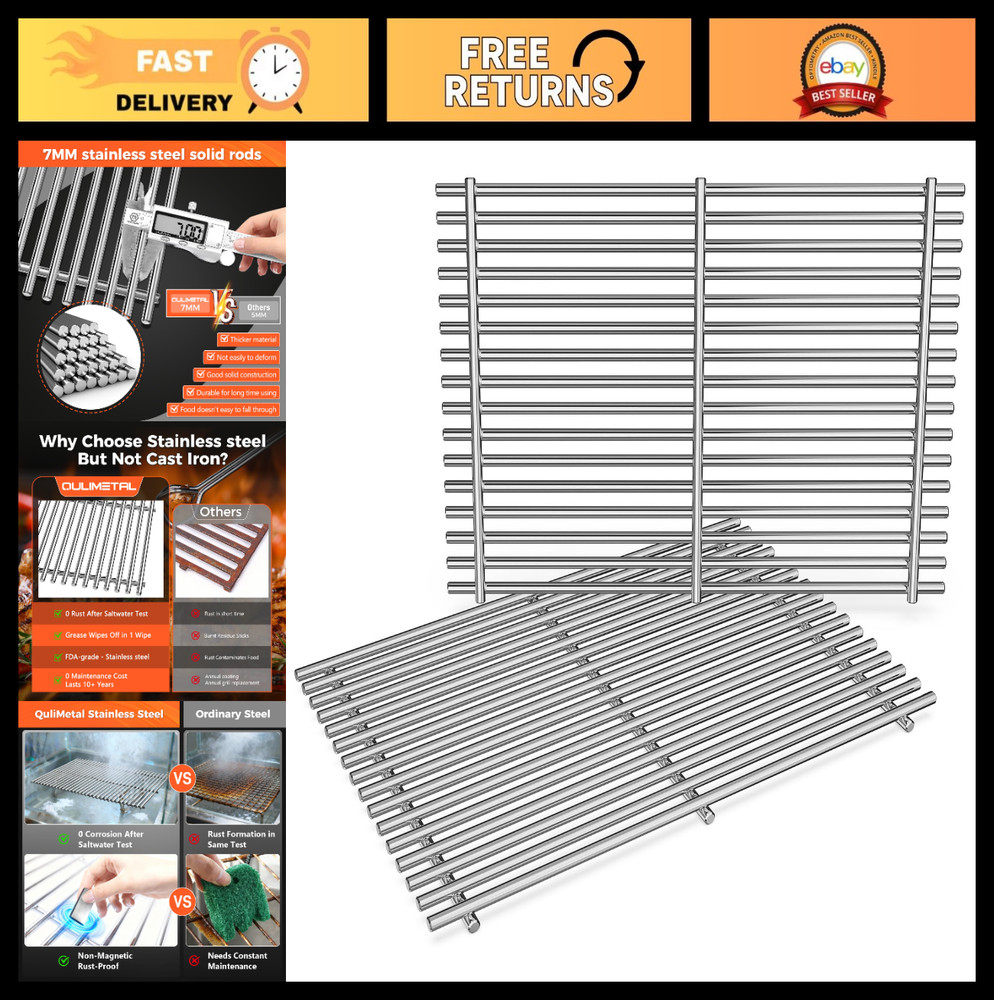 Grill Parts Replacement – Grates for Spirit E310, Genesis Silver & Gold Series