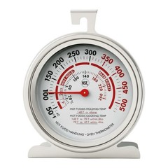 Stainless Steel Oven Thermometer: Accurate High-Temp Baking Gauge for Perfect