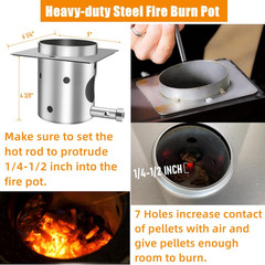 Upgrade Replacement Parts Kit for Pit Boss 3 5 7 Series Vertical Pellet Grill
