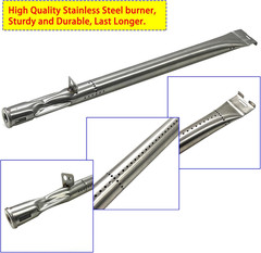 DP146 Heat Plates for Dyna-Glo DGH450CRP 4-Burner Grill, Porcelain Steel, 4-Pack