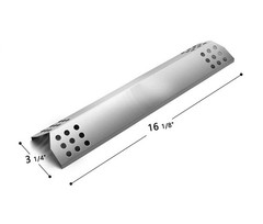5 PCS 161/8×31/4 Inch Stainless Grill Heat Plate Fits 7200745 7200709