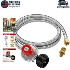 Quality Certified 5FT High Pressure Propane Hose – Approved Safety Design