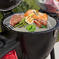 only fire BBQ Cooking Grate System Flexible Grilling Rack with Heat Deflector