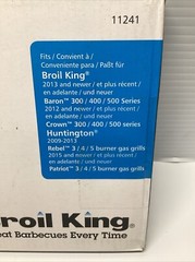 Broil King Cast Iron Grid 11241 for Baron, Crown, Huntington Grills