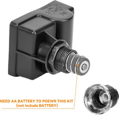 Onlyfire 6 Outlets Universal Spark Generator Tact Push Button Switch Igniter BBQ