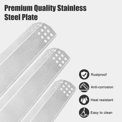 Heat Plate for Nexgrill 720-0896B 720-0896C 720-0896E Deluxe 6 Burner Gas Grill