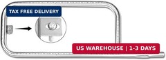 Uniflasy 41862 Grill Burner for Weber Q200, Q220, Q2000 Q2200, 396000, 396001, 3