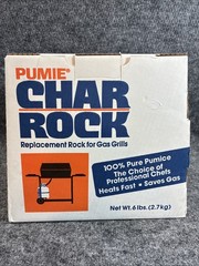 Pumie Char Rock Replacement Rock for Gas & Electric Grills P/N PR-6