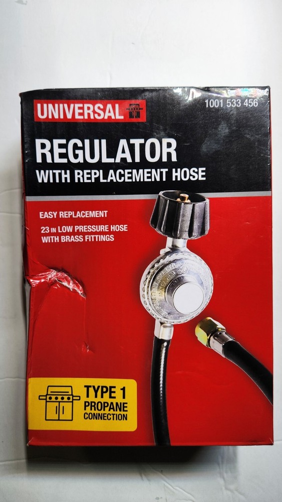 Universal Grill Replacement Hose And Regulator With 1 Ft. Hose (1001 533 456)