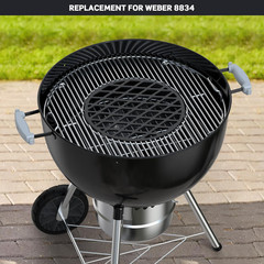 Cast Iron Sear Grate 11.8in Replacement for Weber 22in Grill BBQ Cooking Grid