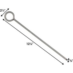Green Mountain Heat Shield Pull Rod for Daniel Boone Prime & Prime Plus
