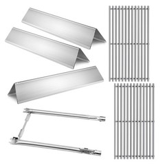 7637 Grid Grates 7635 Stainless Steel Flavorizer Bar with Burner for Weber Re…