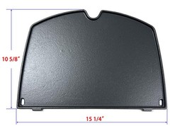 6559 Cast Iron Cooking Griddle Replacement for Weber Q200 Q220 Q240 Q260 Q2000