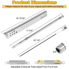 Burner Heat Plate Igniter For Charbroil Performance 4 Burner 463377319