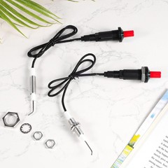 BTFO 2pcs Piezo Igniter with Spark Ignition, Propane Push Button black