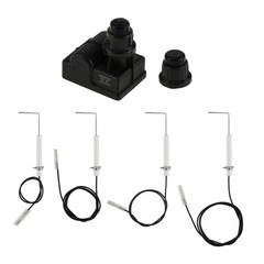 BBQ Gas Grill Igniter Assembly Spark Generator W 4Pcs Electrode Ignitor Wire US