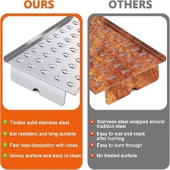 Drip Tray Heat Baffle Replacement for Select Camp Chef 24 Series Pellet Grills