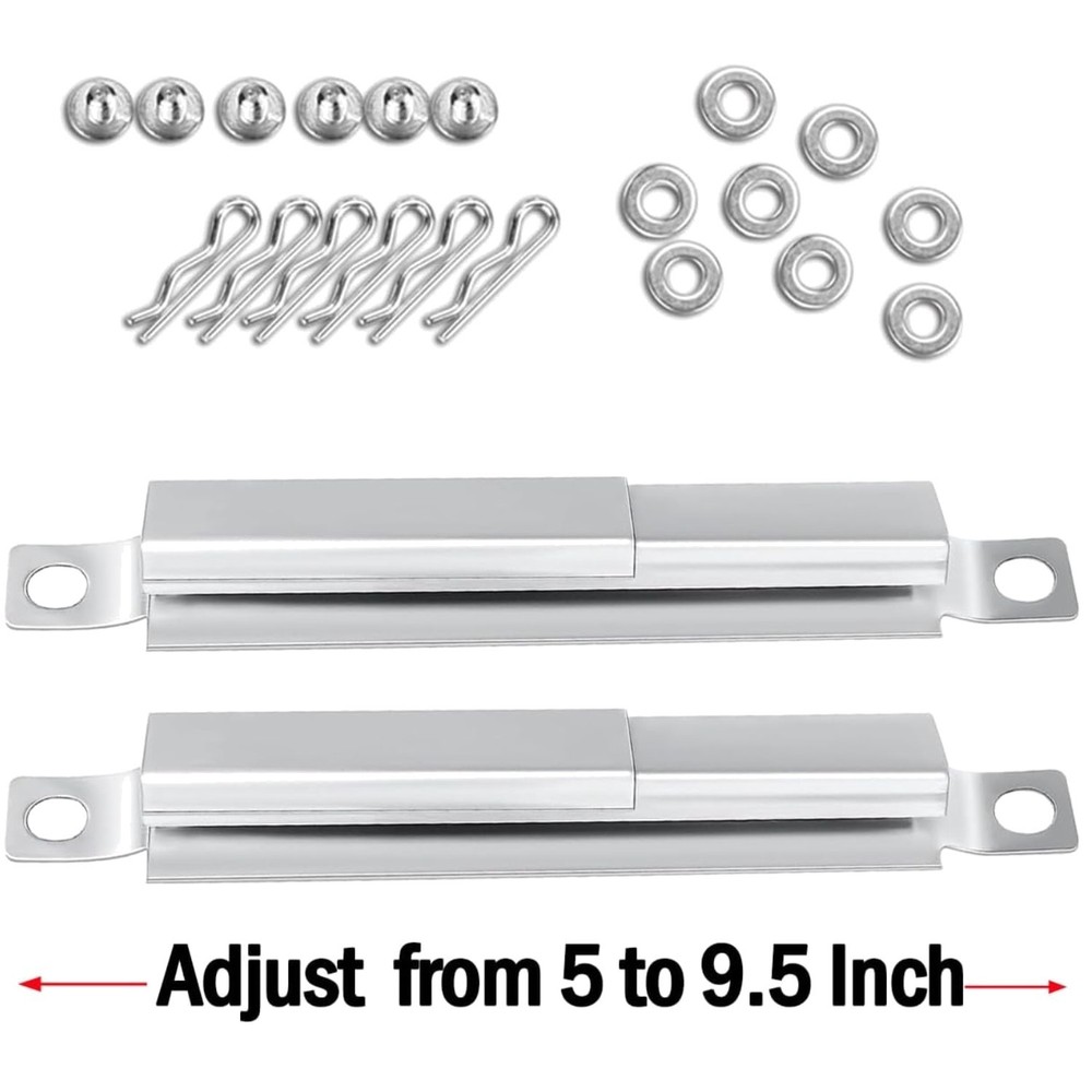 Stainless Steel Grill Repair Kit – 4 Pack Universal Tubes