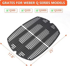 7584 7646 Grill Grates for Weber Q3200 Q300 Q3000 Q3100 Q320 57060001 586002