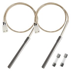 2 Pack Replacement for Pit Boss Hot Rod Ignitor Kit, Hot Igniter Kits Compatible