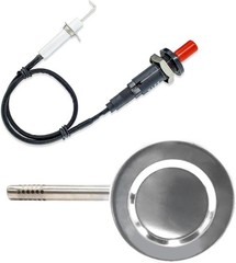 Gas Burner with Screw Replacement for Masterbuilt MB20051311 30-inch Propane …