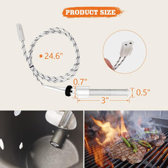 Ceramic Igniter Element Replacement for REC TEC, Recteq Wood Pellet Grill and Sm