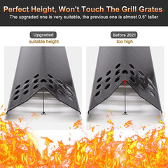 Burner Tubes and Flame Tamers for Nexgrill 720-0925P 720-0882A 720-0896