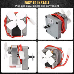 Upgraded 2.0 RPM Auger Motor Replacement Parts for Traeger, Pit Boss Wood Pellet
