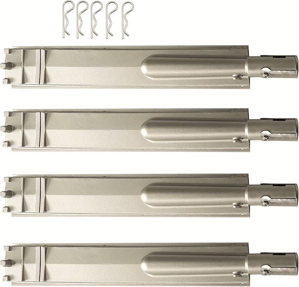 Grill Burners 4-Pack 16-1/8″ For Bull Lion Aussie Bakers Chefs Jenn Air Nexgrill