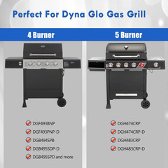 DGH474CRP DGF493BNP Grill Grates Replacement Parts for Dyna Glo 4 5 Burner DGF49